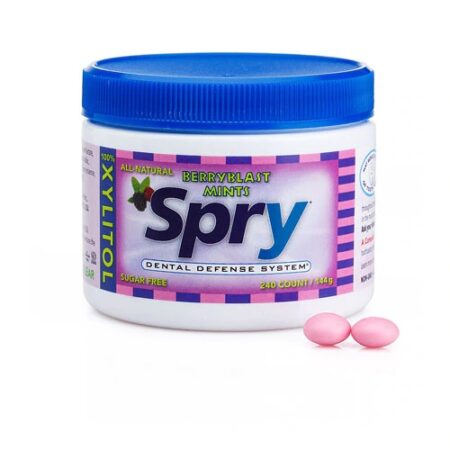 Xlear Spry Dental Defense Mints Berry Blast -- 240 Pieces