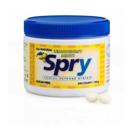 Xlear Spry Dental Defense Mints Lemonburst -- 240 Pieces