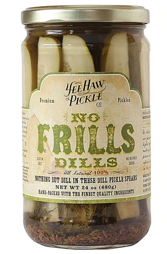 Picles YeeHaw No Frills Dills Premium – 680g: O Sabor Autêntico e Refrescante