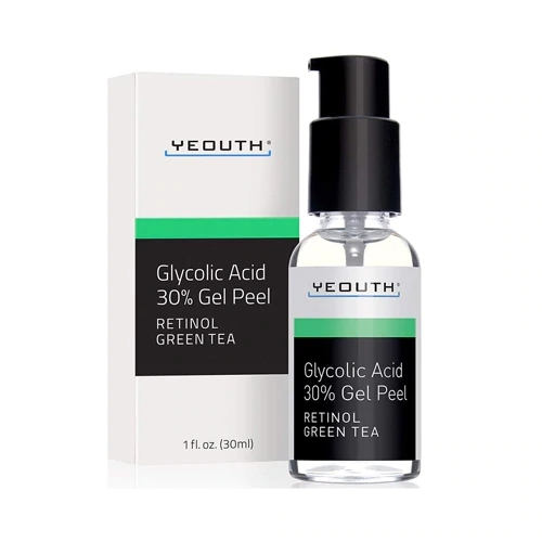 Yeouth Glycolic Acid 30% com Retinol e Chá Verde - 30ml: Renovação Profunda para Sua Pele