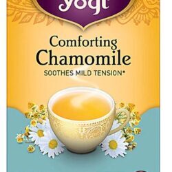 Chá de Camomila Orgânico Yogi - 16 Sachês (Sem Cafeína) - Relaxamento e Conforto