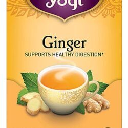 Chá Orgânico Yogi de Gengibre Sem Cafeína - 16 Sachês (28g)
