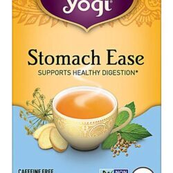 Chá Orgânico Yogi Stomach Ease Descafeinado - 16 Saquinhos (Aprox. 28g)