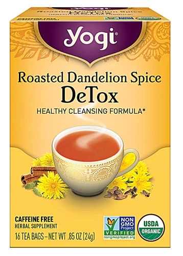 Chá Detox Yogi Sabor Canela e Gengibre - 16 Sachês (28g)