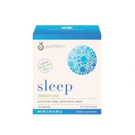 Youtheory Sleep Nighttime Instant Mix Powder -- 15 Packets