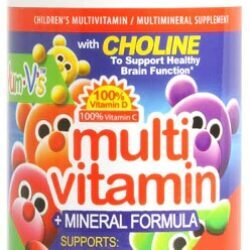 Yum V's Vitaminas e Minerais em Goma Sabor Uva - 60 Gomas Mastigáveis
