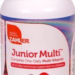 Zahler Junior Multi™ Vitamina Mastigável Sabor Cereja Natural - 90 Comprimidos