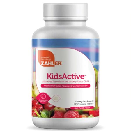 Zahler KidsActive™ Advanced Formula for the Healthy Active Child Fruit Punch -- 180 Chewable Tablets