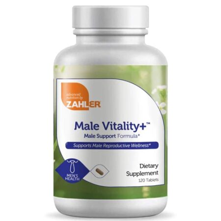 Zahler Male Vitality+™ Male Support Formula -- 120 Tablets