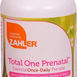 Zahler Total One Prenatal™: Multivitamínico Completo com 120 Cápsulas para Saúde Materna e Fetal