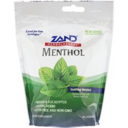 Zand Herbalozenge Mentol Calmante com 80 Pastilhas - Alívio Natural para Garganta