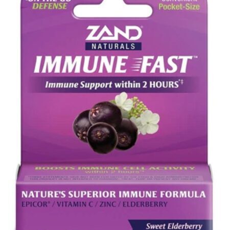 Zand Immune Fast™ Sabugueiro Doce – 15 Comprimidos Mastigáveis para Imunidade Forte — foto 1