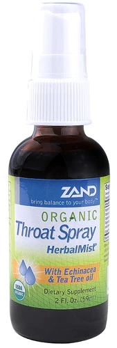 Zand HerbalMist Spray para Garganta Orgânico 59ml - Alívio Natural e Bem-Estar
