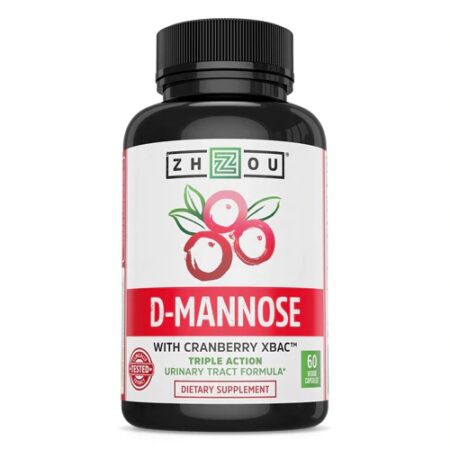 Zhou D-Mannose with Cranberry XBAC™ -- 60 Veggie Capsules