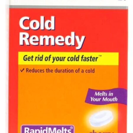 Zicam Cold Remedy RapidMelts® Cereja: Alívio Rápido com 25 Pastilhas que Dissolvem — foto 1