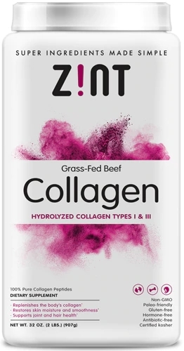 Colágeno Bovino Zint Beef Collagen - 907g: Vitalidade e Regeneração para o Seu Corpo