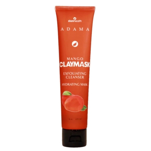 Máscara Facial Hidratante Adama Zion Health com Argila, Manga e Karité - 118ml