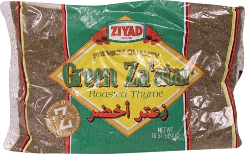 Za'atar Verde Ziyad Brand: Tomilho Torrado Gourmet - 454g