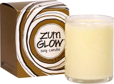 Zum Glow® Votive Aromatherapy Soy Candle Frankincense & Myrhh -- 2.5 oz