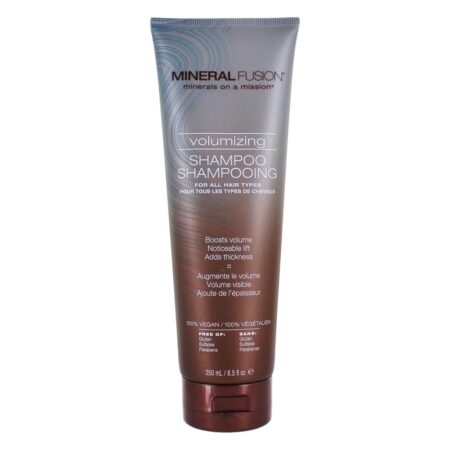 Shampoo Volumizing para todos os tipos de cabelo - 8.5 fl. oz. Mineral Fusion