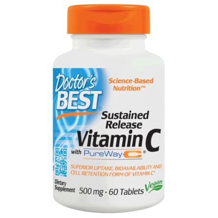 Vitamina C de Liberação Contínua Com PureWay-C 500 mg. - 60 Tablets Doctor's Best