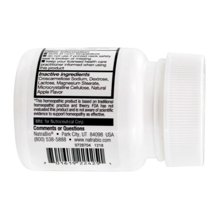 Criança A + Atenção Maçã Gostoso - 125 comprimidos mastigáveis NatraBio - Imagem 4