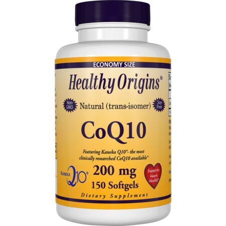 CoQ10 com Kaneka Q10 200 mg. - 150 Softgels Healthy Origins