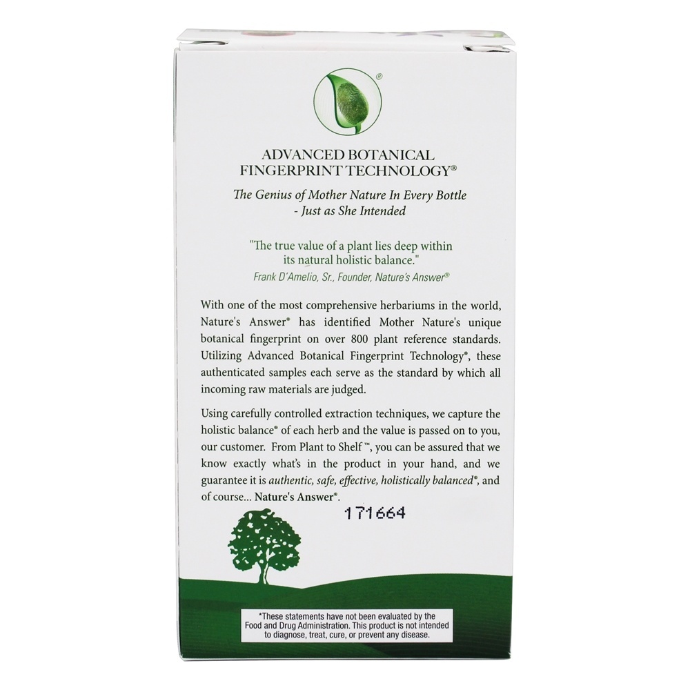 Pueraria Mirifica Suporte Contra Sintomas da Menopausa - Cápsulas vegetarianas 60 Nature's Answer - Imagem 3