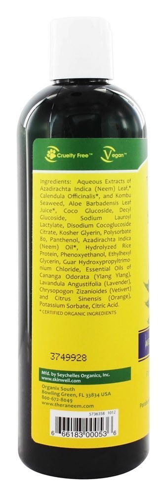 TheraNeem Organix Shampoo Umidade Therape - 12 fl. oz. Organix South - Imagem 2