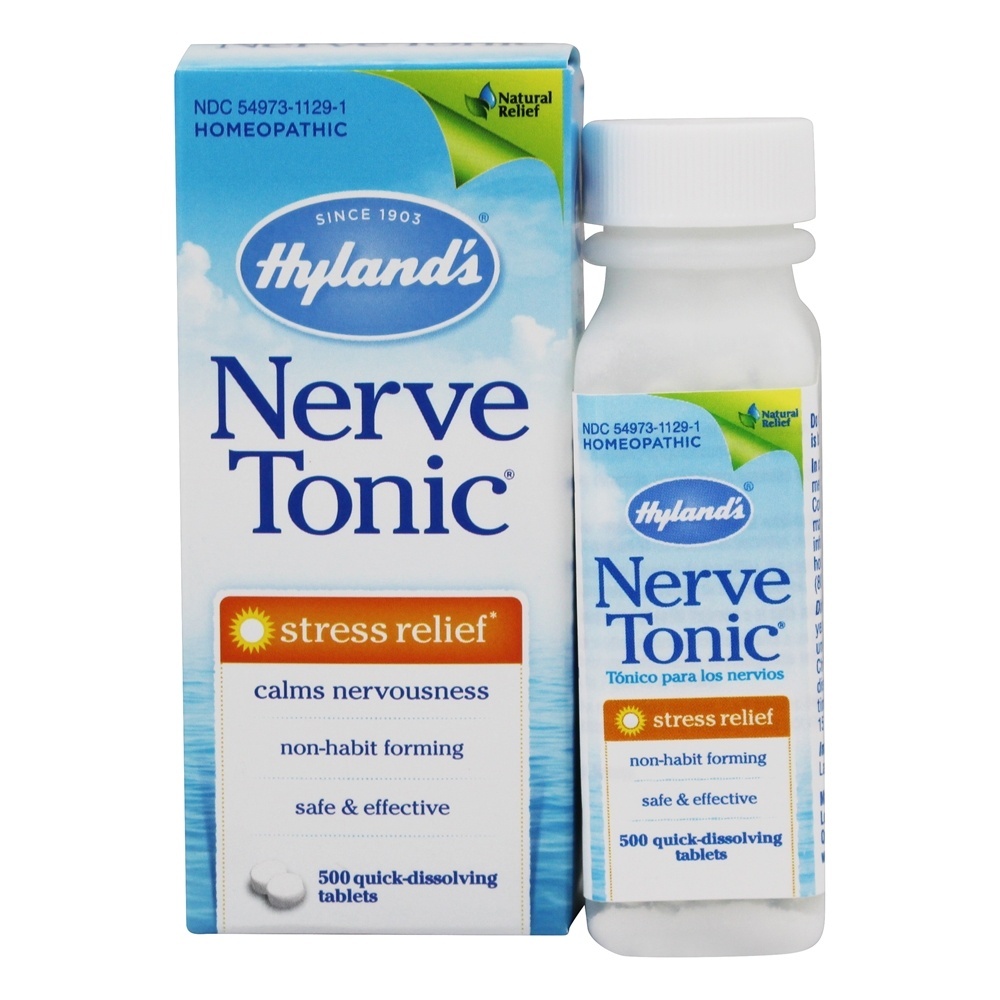 Nervo Tônico Estresse Alívio - 500 Tablets Hylands