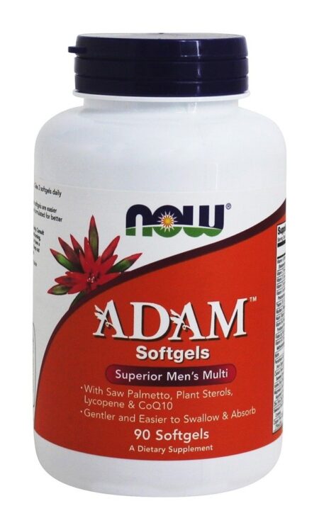 ADAM Multivitamínico Para Homens - 90 Softgels NOW Foods