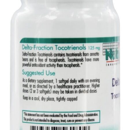 Delta Fraction Tocotrienóis 125 mg. - 30 Softgels Nutricology - Imagem 3