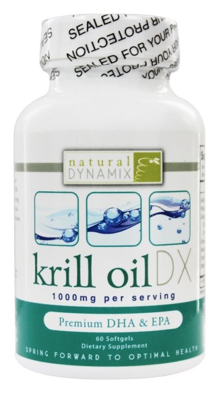 Óleo de Krill DX - 60 Softgels Natural Dynamix