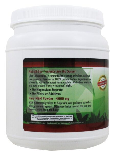 Suporte de Joint transgênicoSnransgênico Powder - 2 lbs. Ultra Botanicals - Image 3