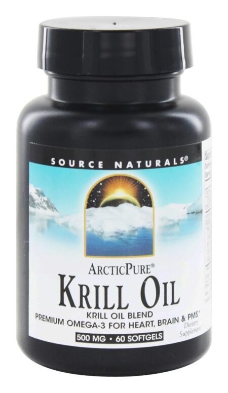 Óleo de Krill ArcticPure 500 mg. - 60 Softgels Source Naturals