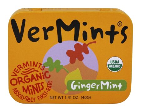 Hortelã Orgânica Gingermint - 40 Peça (s) Vermints