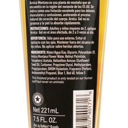 Arnica Gel Para A Pele - 7.5 fl. oz. Roberts Research Laboratories - Imagem 2