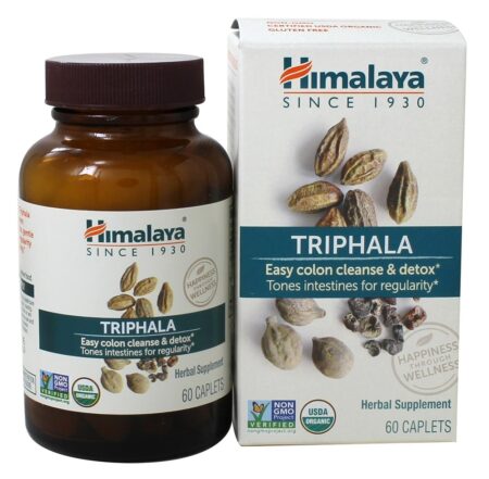 Suporte Digestivo Triphala - 60 Cápsulas Himalaya Herbal Healthcare