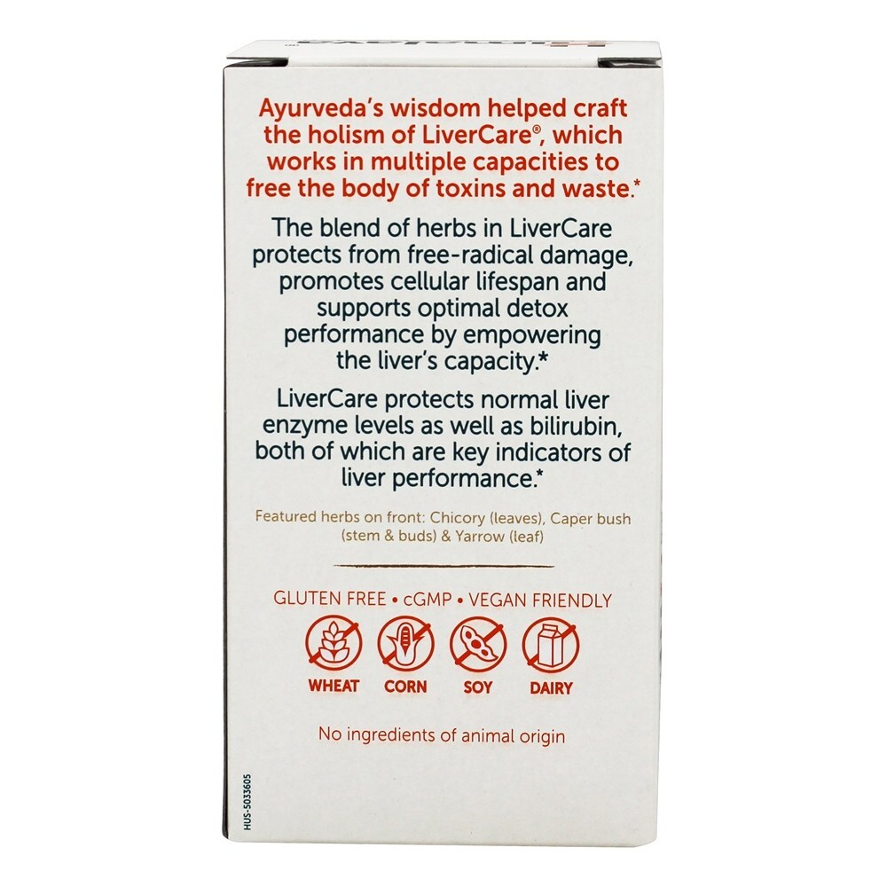 LiverCare Para a Manutenção da Saúde do Fígado - Cápsulas vegetarianas 180 Himalaya Herbal Healthcare - Imagem 3