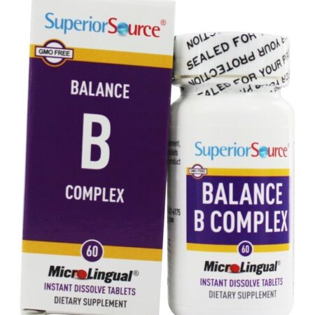 Balance Complexo B Dissolução Instantânea – 60 Tablets Superior Source — foto 1 Balance Complexo B Dissolução Instantânea – 60 Tablets Superior Source — foto 1