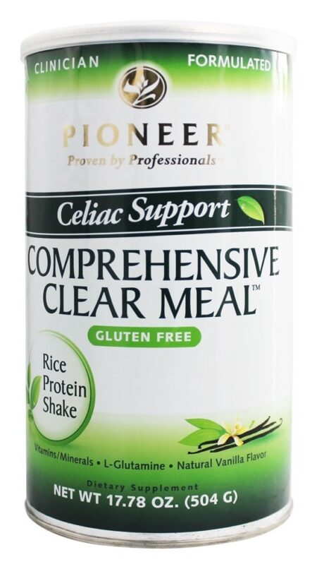 Celíaca Apoiar Compreensivo Limpar Refeição Arroz Proteína Tremer Natural Baunilha Sabor - 17.78 oz. Pioneer