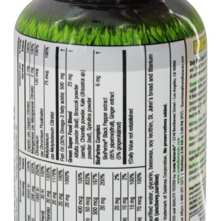Apenas um Multi-Gel Líquido sem Ferro - 60 Softgels Irwin Naturals - Imagem 3