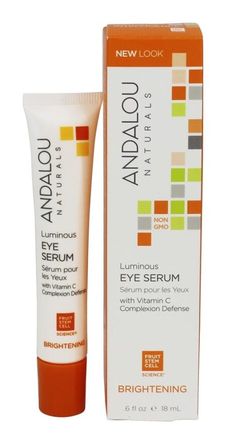 Soro de Olho Luminoso Iluminador - 0.6 fl. oz. Andalou Naturals