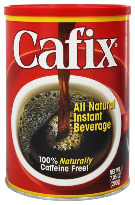 Substituto instantâneo do café da bebida todo natural - 7.05 oz. Cafix