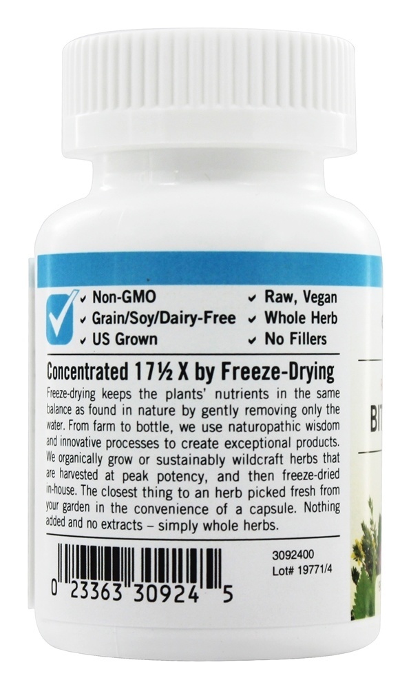 Melão Amargo Fruta Integral Fresco Cru Congelado 200 mg. - Cápsulas vegetarianas 90 Eclectic Institute - Imagem 3