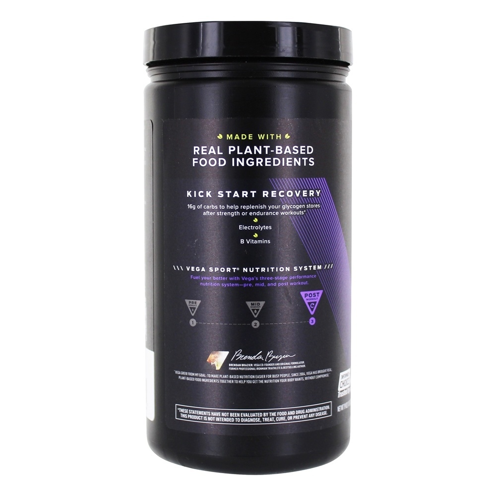 Vega Acelerador de recuperação pós-treino esportivo Apple Berry - 19 oz. Vega - Imagem 3