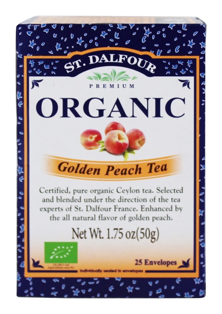 Chá Pêssego Premium Dourado Premium - 25 Saquinhos de Chá St. Dalfour - Imagem 6
