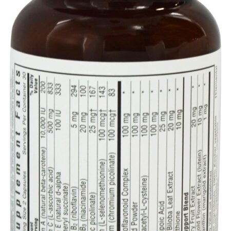 Antioxidante Ocular - Cápsulas vegetarianas 60 Bluebonnet Nutrition - Imagem 2