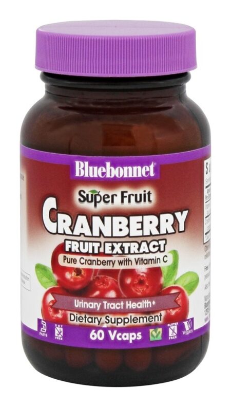 Extrato de Cranberry 500 mg. - 60 Tampas veganas Bluebonnet Nutrition