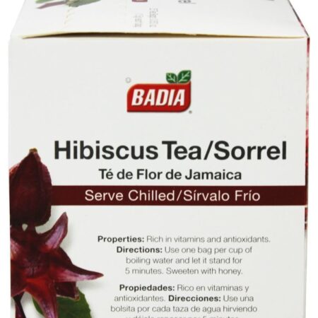 Chá de hibisco - 25 Saquinhos de Chá Badia - Imagem 3